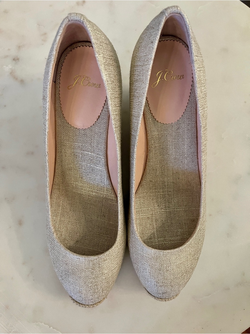 J. Crew Seville Espadrille Wedges